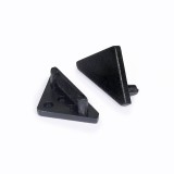 TOPMET LED profil CABI12 végzáró fekete