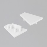 TOPMET LED profil CORNER12 végzáró fehér