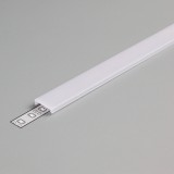 TOPMET LED profil fedél "C" klikk opál 4000mm