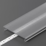 TOPMET LED profil fedél "C10" 120° sugárzási szög PH/LO/SM