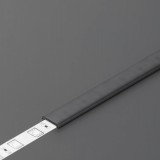 TOPMET LED profil fedél "C2" klikk fekete