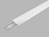 TOPMET LED profil fedél "C3" klikk opál 4000mm