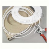 TOPMET LED profil fedél "F" klikk ROLL opál 20m tekercs