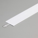 TOPMET LED profil fedél "H" FLAT8 opál