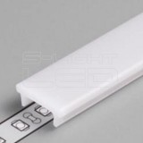 TOPMET LED profil fedél "K" FLOOR lépésálló klikk opál