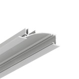 TOPMET LED profil FLAT8 H/UX eloxált