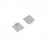 TOPMET LED profil LEVEL12 végzáró ezüst