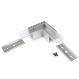 TOPMET LED profil LINEA20 eloxált ALU sarokidom 90°