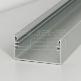 TOPMET LED profil LOWI C10 falon kívüli eloxált