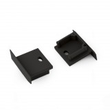 TOPMET LED profil SMART-IN16 végzáró fúrt fekete