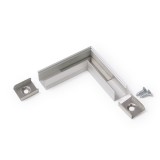 TOPMET LED profil SMART10 eloxált alu sarokidom 90°