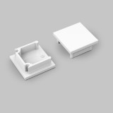 TOPMET LED profil SMART16 végzáró fehér