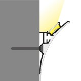 TOPMET LED profil SMOOTH12 BC/Q9 natur alu