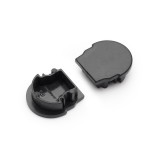 TOPMET LED profil UNI12 "D"végzáró fekete