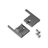 TOPMET LED profil UP-TILE10 végzáró ezüst