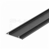 TOPMET LED profil VARIO30-10 alu fedél 2000mm black