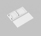 TOPMET LED profil végzáró COMBO30-01A-E9 fehér