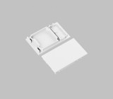 TOPMET LED profil végzáró COMBO30-01A fehér