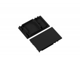 TOPMET LED profil végzáró COMBO30-01A fekete