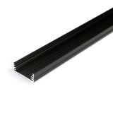 TOPMET LED profil WIDE24 G/W fekete