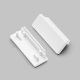 TOPMET LED profil WIDE24 végzáró fehér