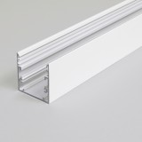Topmet Phil53 alumínium LED profil, falon kívüli/függeszthető, fehér (előlap: C10) - 63530001 - szálban