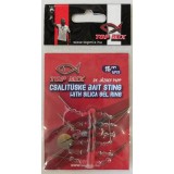 Topmix TOP MIX Csalitüske szilikon hajszál előkén, 15mm (TM772)