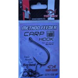 Topmix TOP MIX Method Feeder Carp Hook mikroszakállas pontyos horog - 8-as méret (TM891)