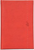 TOPTIMER "Linea" A5 piros tervező naptár