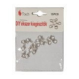 TORCH Delfin kapocs 15 db 11,5 x 6 mm platina