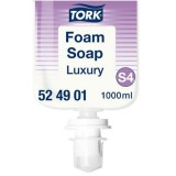 Tork Luxury S4 rendszerhez habszappan átlátszó 1 liter (524901) (Tork524901)
