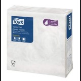 Tork Premium szalvéta arabesque mintával (50 db/csomag) fehér  (13256) (T13256) - Papírszalvéták