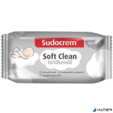 Törlőkendő, 55 lap, SUDOCREM "Soft Clean"