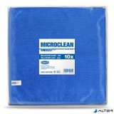 Törlőkendő, mikroszálas, univerzális, 10 db, 32x32 cm, BONUS 'MicroCLEAN', kék