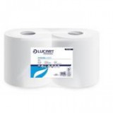 Törlőkendő, tekercses, 3 rétegű, LUCART, "Strong 3.500", fehér [2 tek]