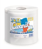 Törlőkendő, tekercses, univerzális, 2 rétegű, LUCART CLEANIT XXL 500, fehér (KHH608)