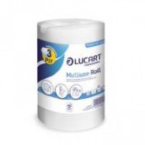 Törlőkendő, tekercses, univerzális, belső adagolású, 3 rétegű, LUCART "Cash and Carry Strong 3.250"