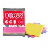 Törlőkendő, univerzális, 3 db BONUS "Universal" [3 db]