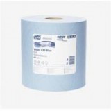 Törlőpapír, általános tisztításhoz, 3 rétegű, TORK, "Advanced", kék