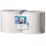 Törlőpapír plusz, tekercses, W1 és W2 rendszer, TORK, fehér [2 tek]