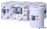 Törlőpapír, tekercses, 18,5 cm átmérő, M4 rendszer, 2 rétegű, Advanced, TORK 'Reflex plusz', kék