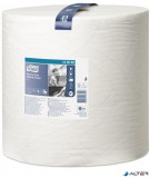 Törlőpapír, tekercses, 37,5 cm átmérő, W1 rendszer, 2 rétegű, TORK 'Nagy teljesítményű', fehér