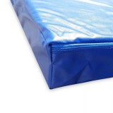 Tornaszőnyeg 200×140×10 cm, összehajtható, PVC műbőr huzattal – PRO-Sport