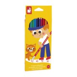 Törölhető színes ceruzák - 12 db-os