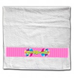 Törölköző, Boldog szülinapot, 2 színben, számokkal