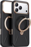 Torras Ostand Q3 Vegskin for iPhone 17 Pro Max Obsidian Black X00FX2422