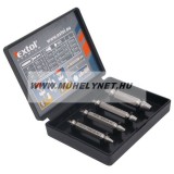 Tört csavar kiszedő készlet 4 db-os