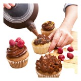 Tortadíszítő, sütemény kinyomó, krémnyomó, macaron készítő