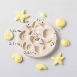 Tortadíszítő szilikon fondant forma és marcipán mintázó eszköz sütemény dekoráláshoz