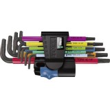 TORX Hajlított csavarhúzó készlet 9 részes Wera Multicolour (05024179001)